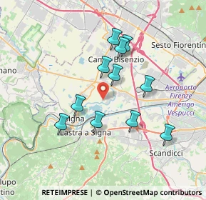 Mappa Via della Balduccia, 50058 San Mauro FI, Italia (3.23455)