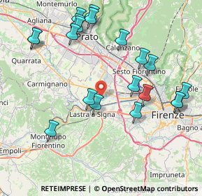 Mappa Via della Balduccia, 50058 San Mauro FI, Italia (9.2685)