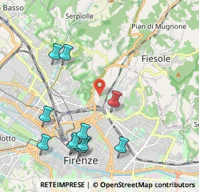 Mappa Via dei Bruni, 50133 Firenze FI, Italia (2.38727)