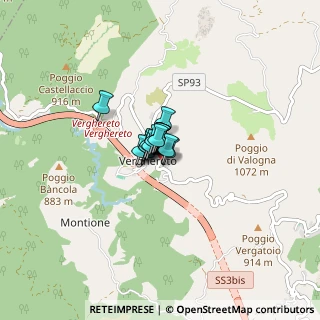 Mappa Via Umbria, 47028 Verghereto FC, Italia (0.20526)