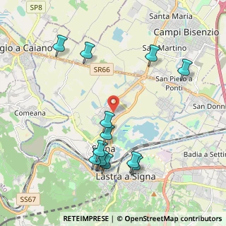 Mappa Via Piero Gobetti, 50058 Signa FI, Italia (2.26)