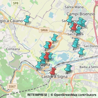 Mappa Via Piero Gobetti, 50058 Signa FI, Italia (2.2215)