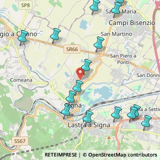 Mappa Via Piero Gobetti, 50058 Signa FI, Italia (2.84333)