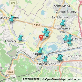 Mappa Via Piero Gobetti, 50058 Signa FI, Italia (2.37667)