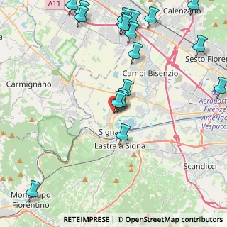 Mappa Via Piero Gobetti, 50058 Signa FI, Italia (5.48474)