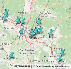 Mappa Via Luisa Sanfelice, 50133 Firenze FI, Italia (17.1)