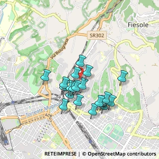 Mappa Via Luisa Sanfelice, 50133 Firenze FI, Italia (0.761)