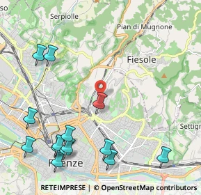 Mappa Via Luisa Sanfelice, 50133 Firenze FI, Italia (2.84286)