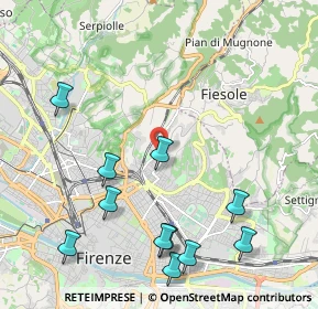Mappa Via Luisa Sanfelice, 50133 Firenze FI, Italia (2.55818)