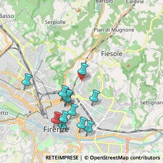 Mappa Via Luisa Sanfelice, 50133 Firenze FI, Italia (2.17833)