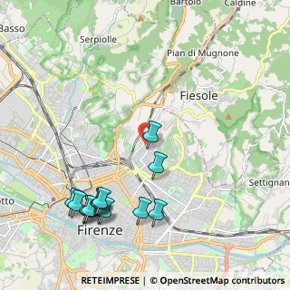 Mappa Via Luisa Sanfelice, 50133 Firenze FI, Italia (2.52571)