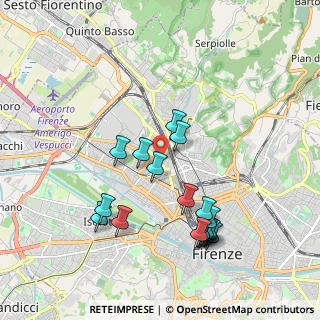 Mappa Via Giovan Filippo Mariti, 50217 Firenze FI, Italia (2.02111)
