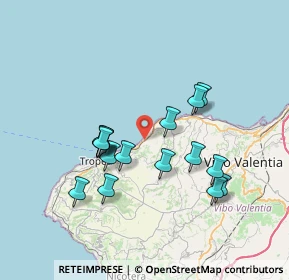 Mappa SS 522, 89861 Zambrone VV (7.23688)