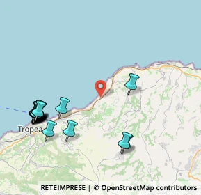 Mappa SS 522, 89861 Zambrone VV (5.6975)