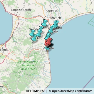 Mappa Via Galati, 88068 Soverato CZ, Italia (7.0295)