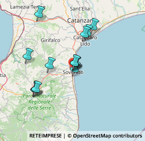 Mappa Via dell'Ippocampo, 88068 Soverato CZ, Italia (14.10462)