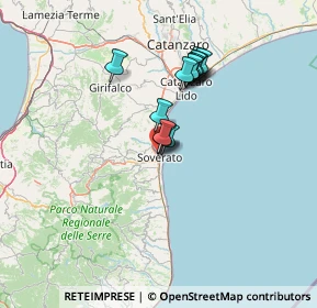 Mappa Via dell'Ippocampo, 88068 Soverato CZ, Italia (11.72615)