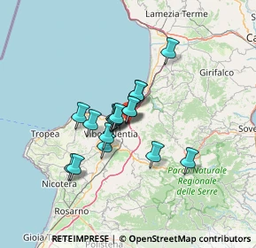 Mappa Via A. De Gasperi, 89900 Vibo Valentia VV, Italia (10.27941)