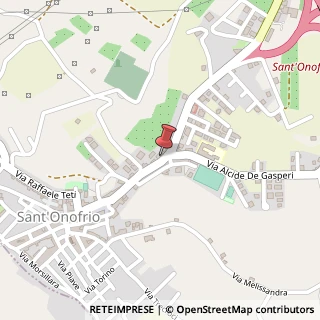 Mappa Via Badea, 47, 89843 Sant'Onofrio, Vibo Valentia (Calabria)