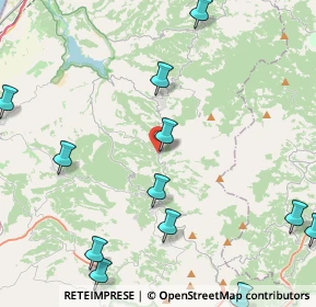 Mappa Via Guglielmo Marconi, 89818 Capistrano VV, Italia (6.34833)