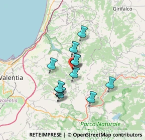 Mappa Via Guglielmo Marconi, 89818 Capistrano VV, Italia (5.85417)