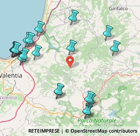 Mappa Via Guglielmo Marconi, 89818 Capistrano VV, Italia (11.2405)