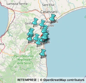 Mappa Via De Cardona, 88068 Soverato CZ, Italia (8.092)