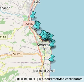 Mappa 88068 Soverato CZ, Italia (0.86563)