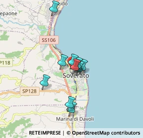 Mappa 88068 Soverato CZ, Italia (1.26909)