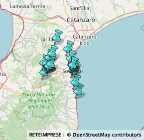 Mappa 88068 Soverato CZ, Italia (9.285)