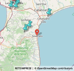 Mappa Via Regina Elena, 88068 Soverato CZ, Italia (33.70583)