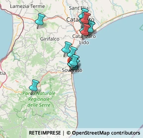 Mappa 88068 Soverato CZ, Italia (12.88867)