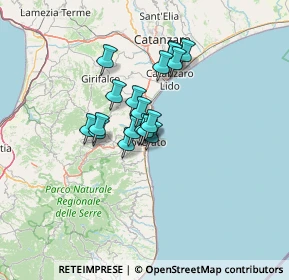 Mappa 88068 Soverato CZ, Italia (9.86056)