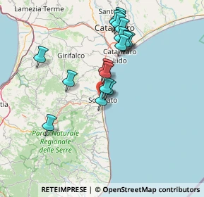 Mappa 88068 Soverato CZ, Italia (15.11556)