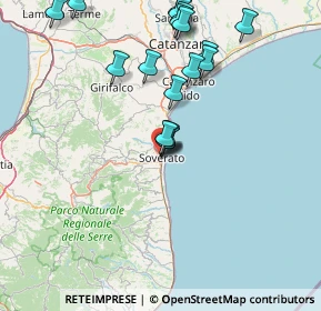 Mappa 88068 Soverato CZ, Italia (18.16167)