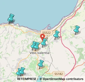 Mappa Strada Statale 18 Tirrena Inferiore, 89900 Vibo Valentia VV, Italia (5.78636)