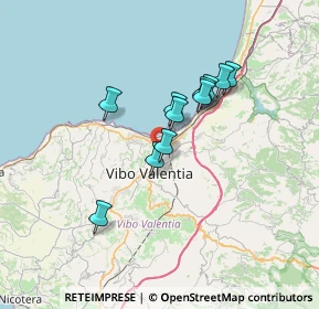 Mappa Strada Statale 18 Tirrena Inferiore, 89900 Vibo Valentia VV, Italia (5.86727)