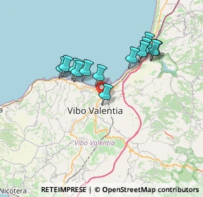Mappa Strada Statale 18 Tirrena Inferiore, 89900 Vibo Valentia VV, Italia (6.95923)