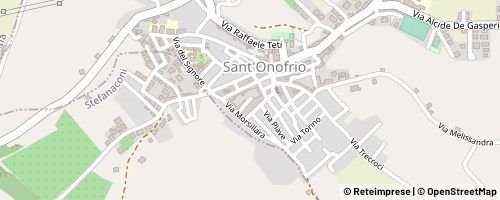 Mappa Sant'Onofrio