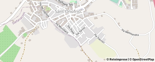 Mappa Sant'Onofrio