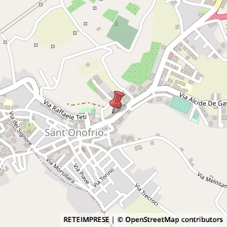 Mappa Via Casalvecchio, 29, 89843 Sant'Onofrio, Vibo Valentia (Calabria)