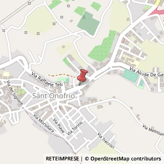 Mappa Via Casalvecchio, 9, 89843 Sant'Onofrio, Vibo Valentia (Calabria)