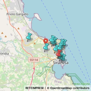 Mappa Via Comitini, 96100 Siracusa SR, Italia (3.06071)