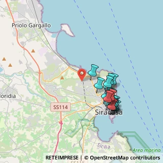 Mappa Via Comitini, 96100 Siracusa SR, Italia (4.05588)