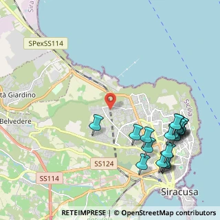 Mappa Via Licata, 96100 Siracusa SR, Italia (3.04)