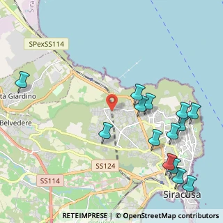 Mappa Via Licata, 96100 Siracusa SR, Italia (2.94857)
