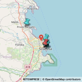 Mappa Via Acquaviva Platani, 96100 Siracusa SR, Italia (4.43083)