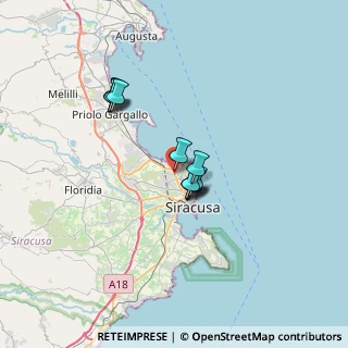 Mappa Via Acquaviva Platani, 96100 Siracusa SR, Italia (5.35455)