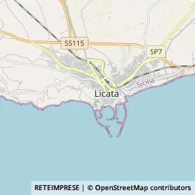 Mappa Licata