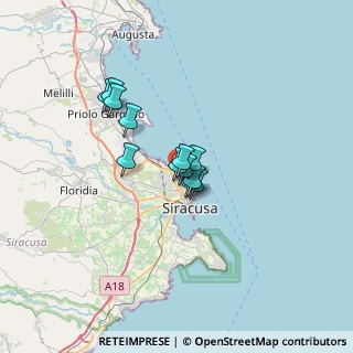 Mappa Via Grammichele, 96100 Siracusa SR, Italia (4.68083)